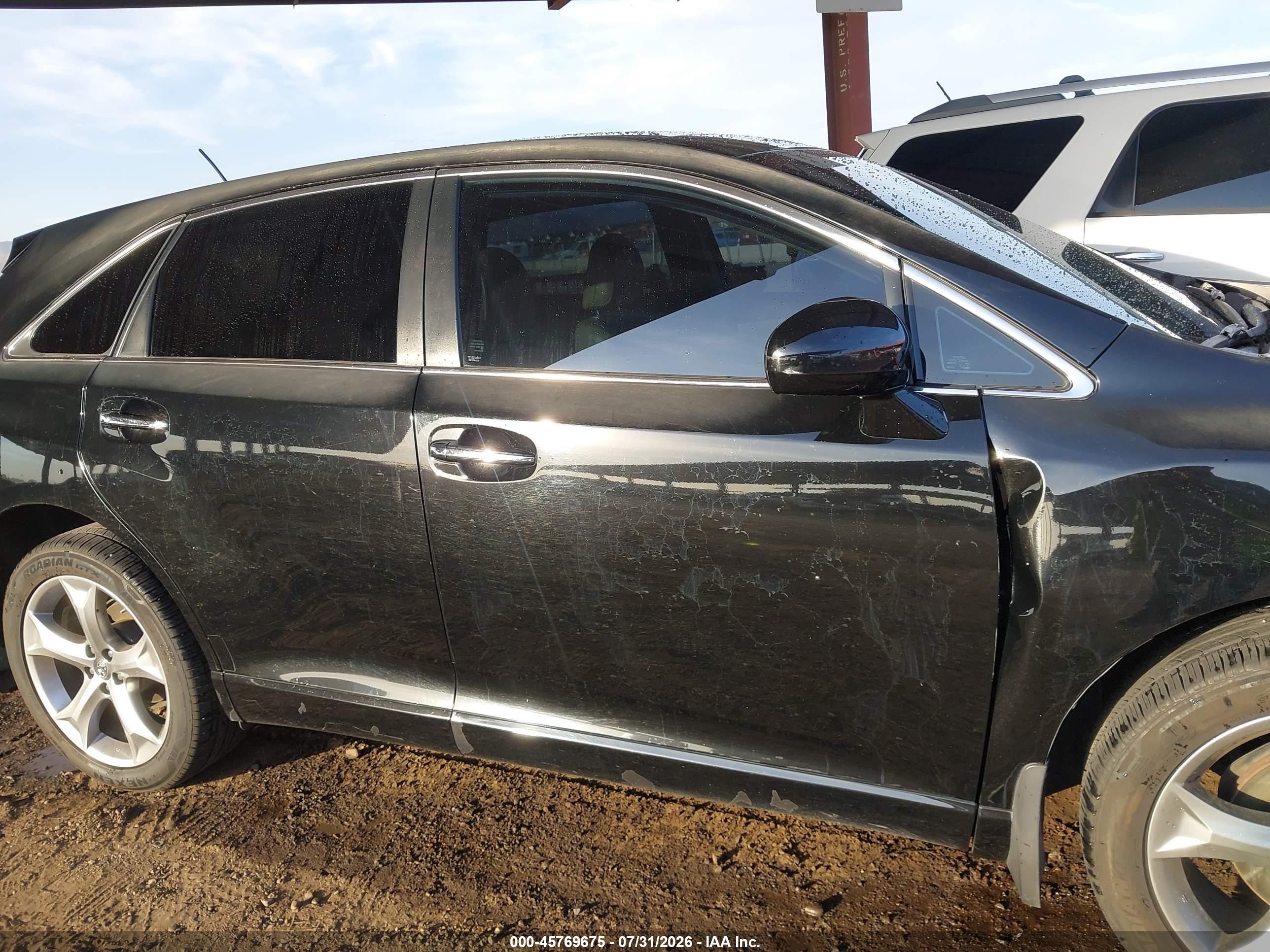 2012 Toyota Venza Limited V6 Black vin: 4T3BK3BB4CU067963