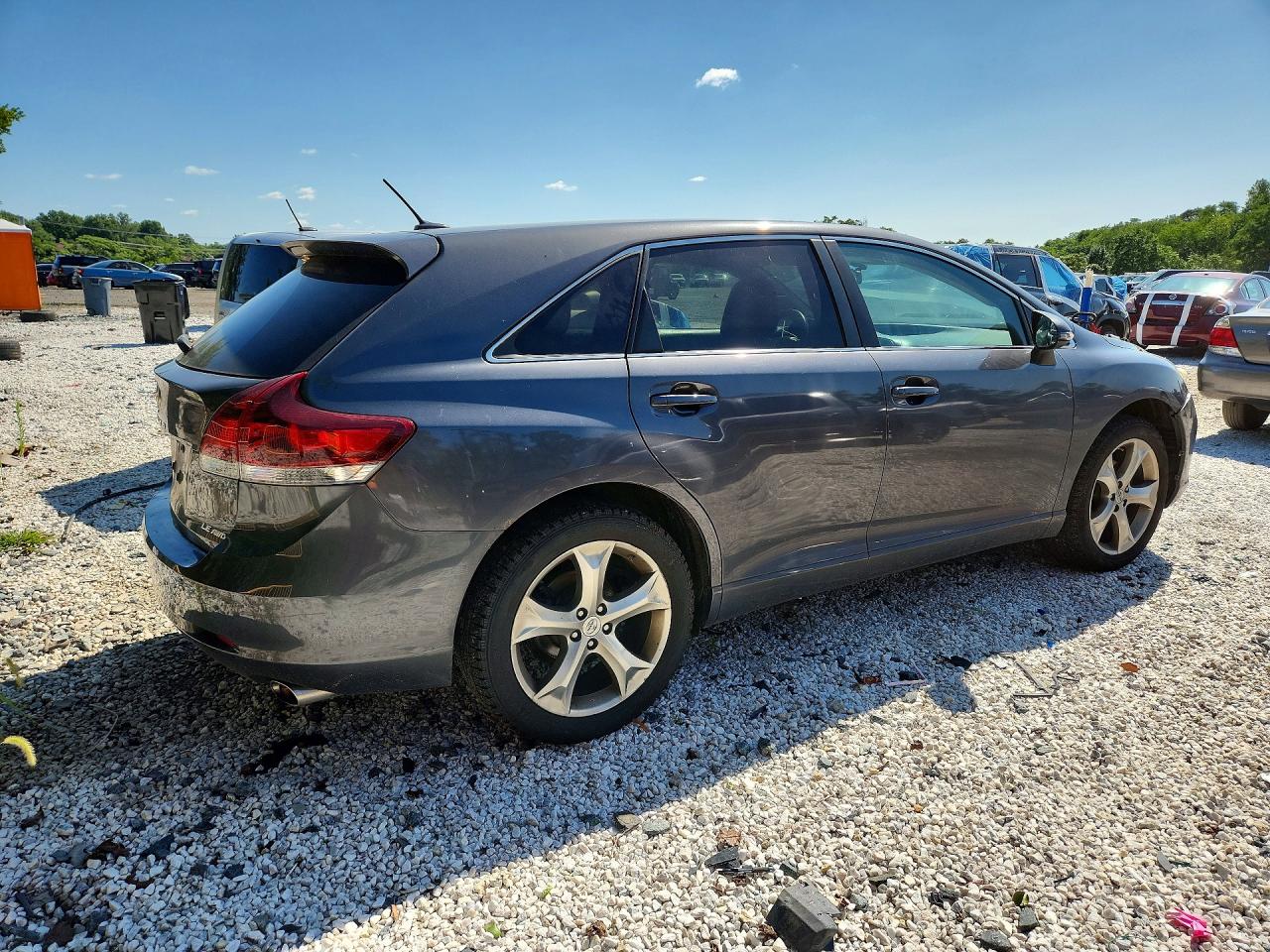 2013 Toyota Venza Le Серый vin: 4T3BK3BB4DU076602