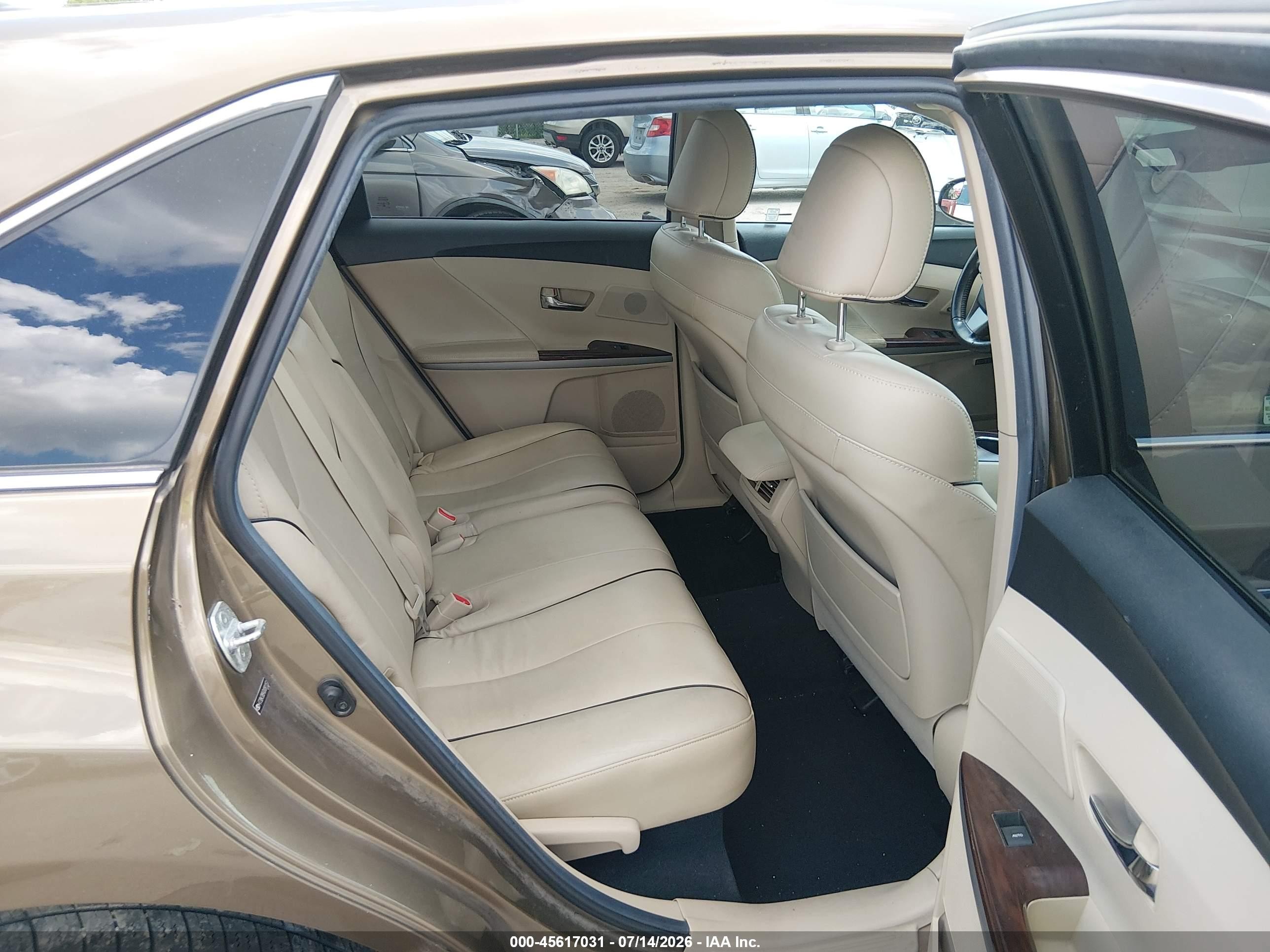 2013 Toyota Venza Xle V6 Brown vin: 4T3BK3BB4DU081153