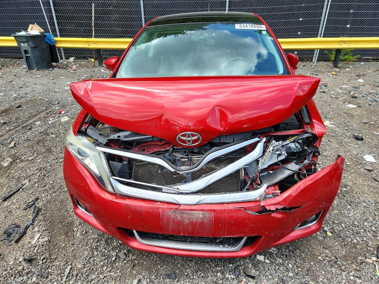 2013 Toyota Venza Limited Red vin: 4T3BK3BB4DU082271