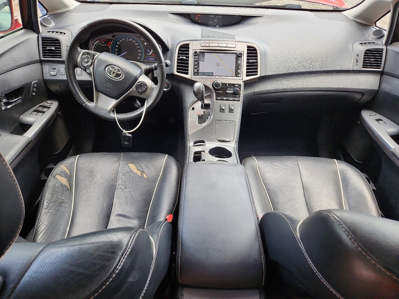2013 Toyota Venza Limited Red vin: 4T3BK3BB4DU082271