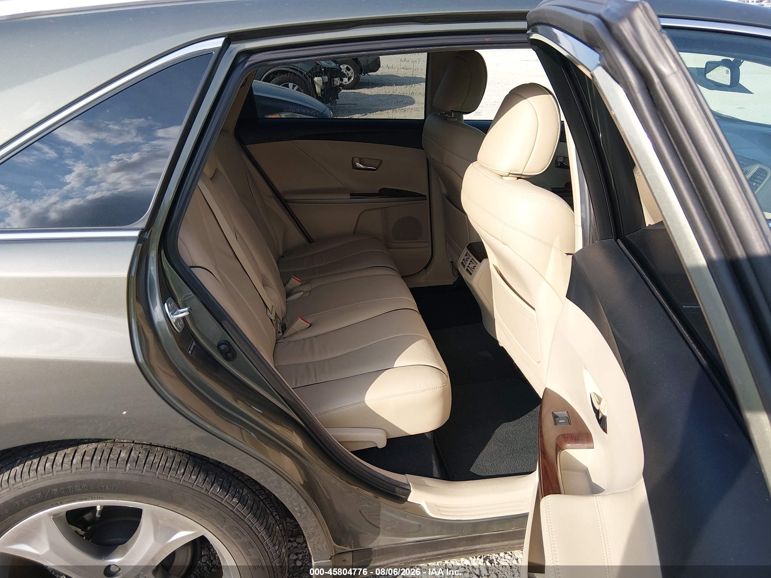 2013 Toyota Venza Xle V6 Зеленый vin: 4T3BK3BB4DU094386