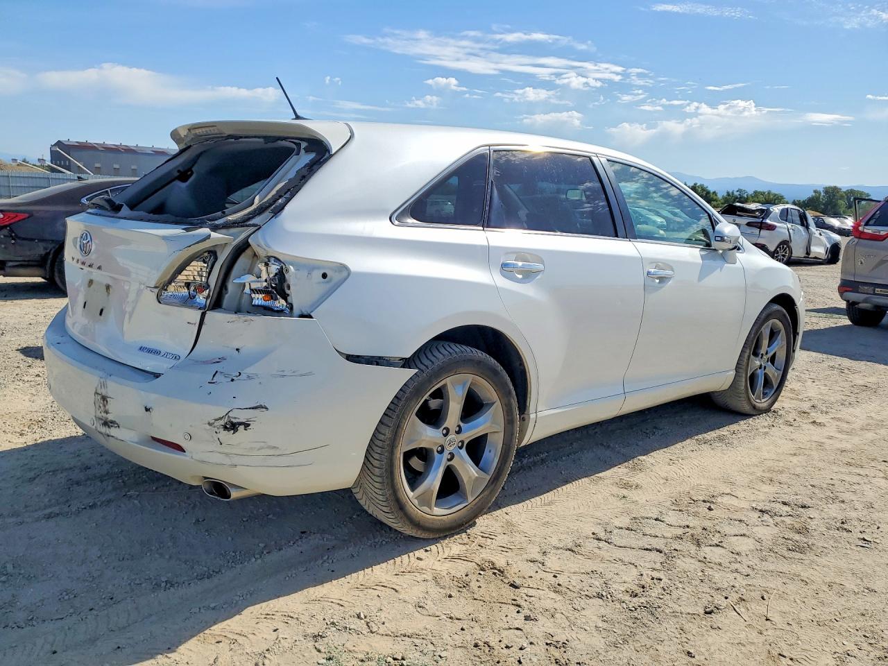 2014 Toyota Venza Limited White vin: 4T3BK3BB4EU097158