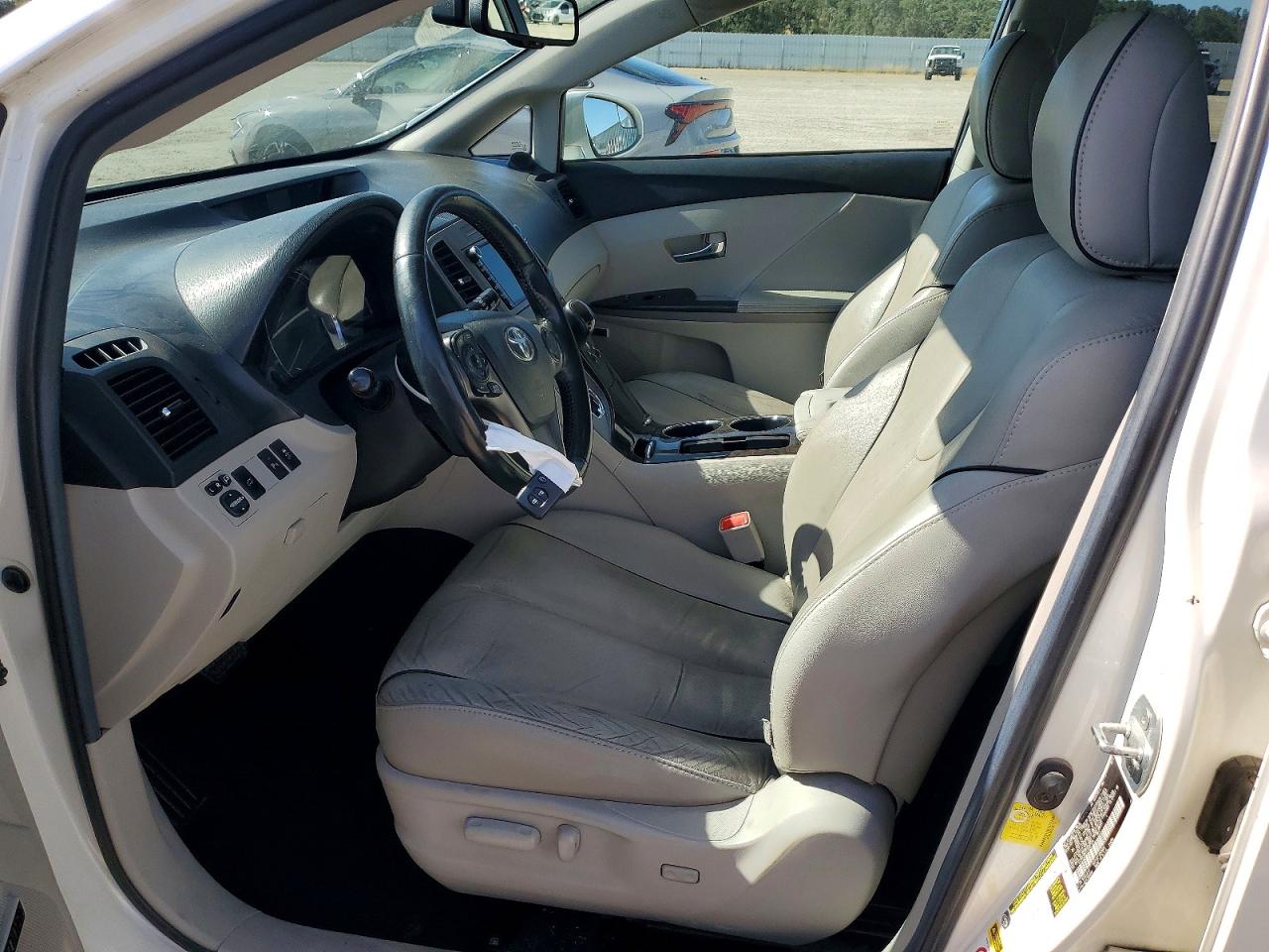 2014 Toyota Venza Limited White vin: 4T3BK3BB4EU097158