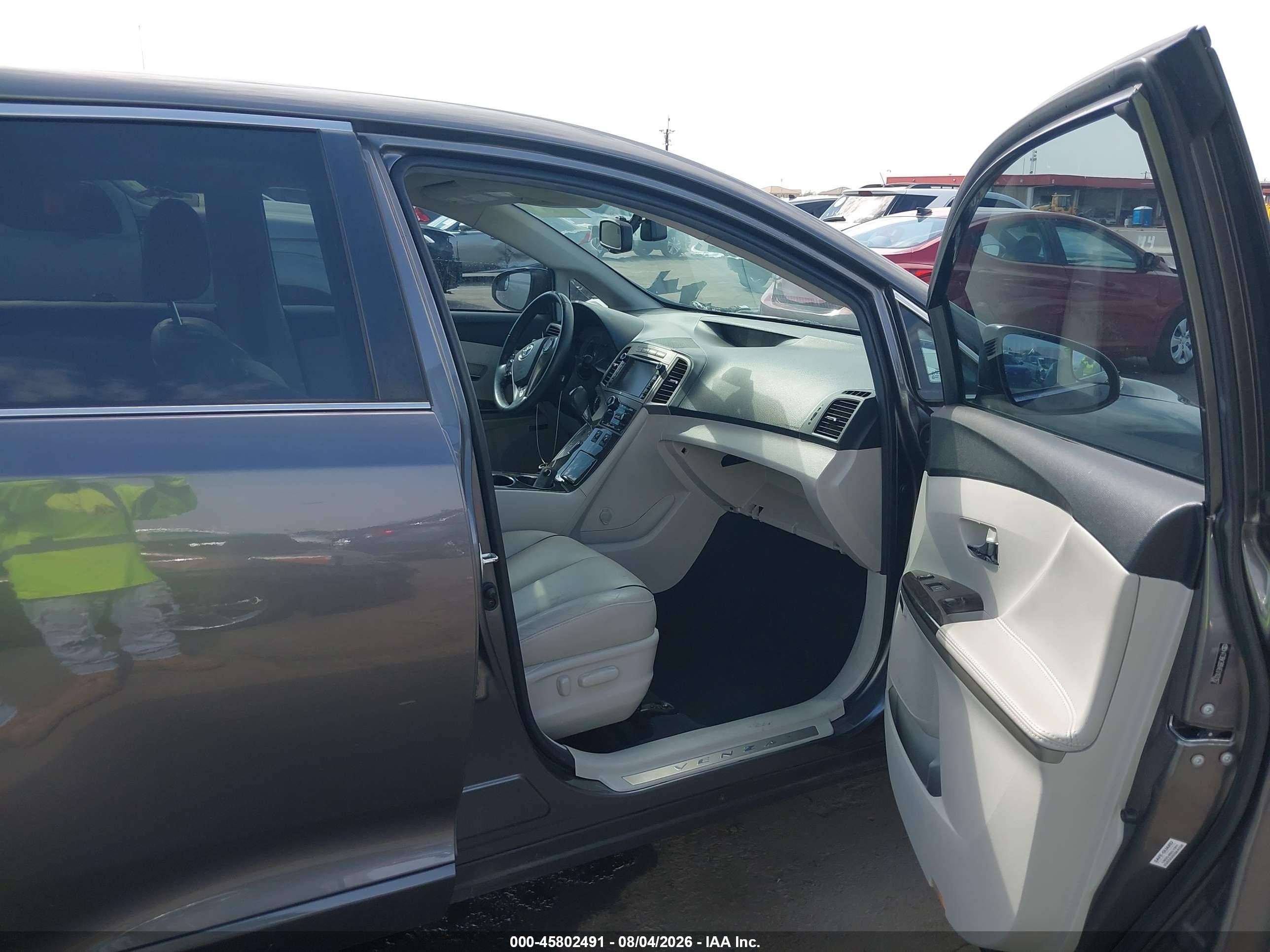 2014 Toyota Venza Limited V6 Gray vin: 4T3BK3BB4EU103167