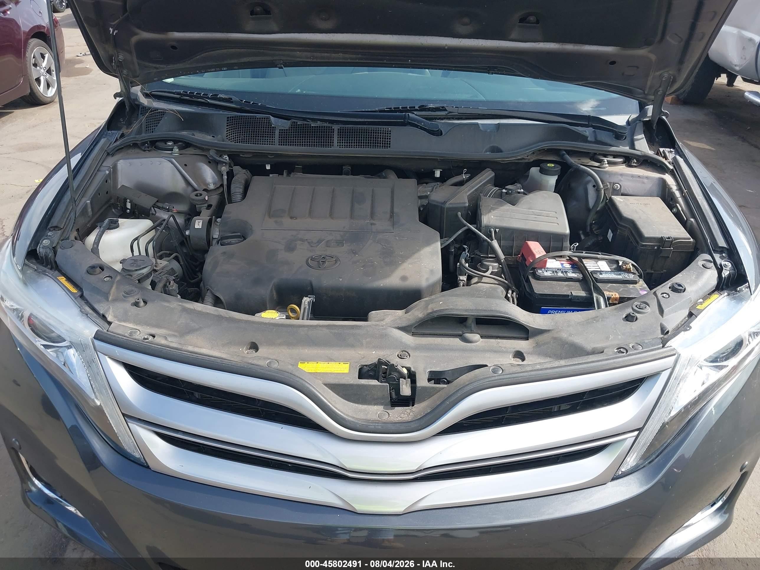 2014 Toyota Venza Limited V6 Gray vin: 4T3BK3BB4EU103167