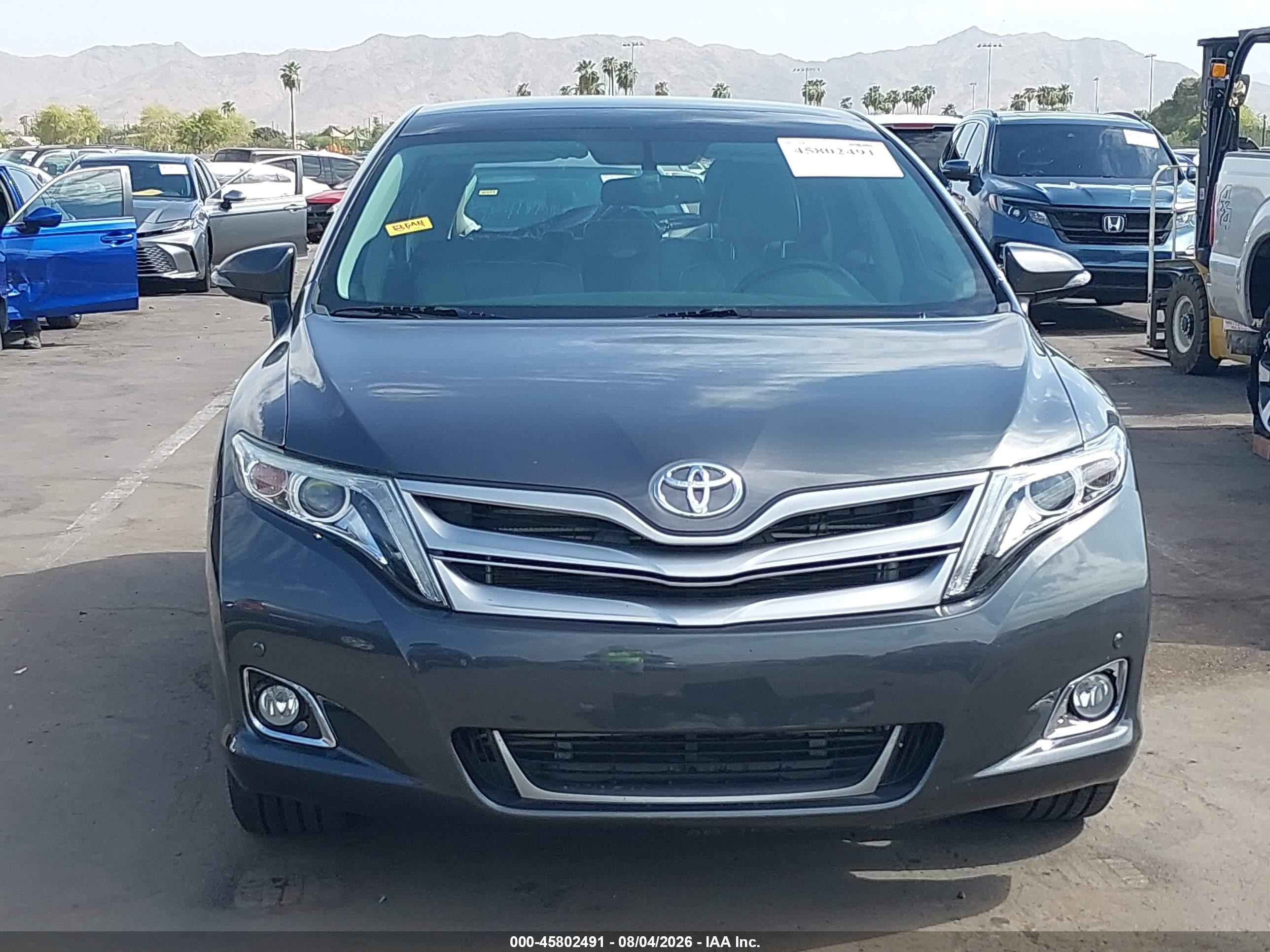 2014 Toyota Venza Limited V6 Gray vin: 4T3BK3BB4EU103167