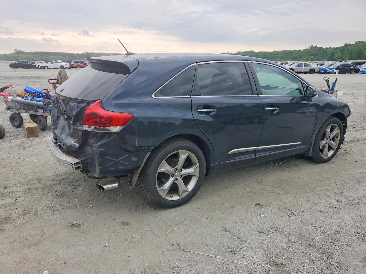 2014 Toyota Venza Черный vin: 4T3BK3BB4EU104691