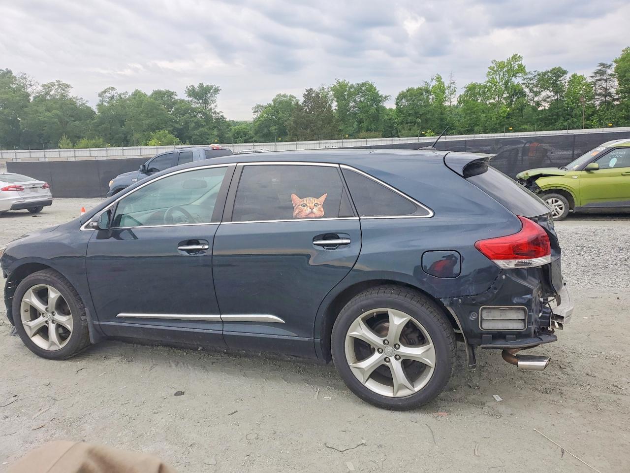 2014 Toyota Venza Черный vin: 4T3BK3BB4EU104691