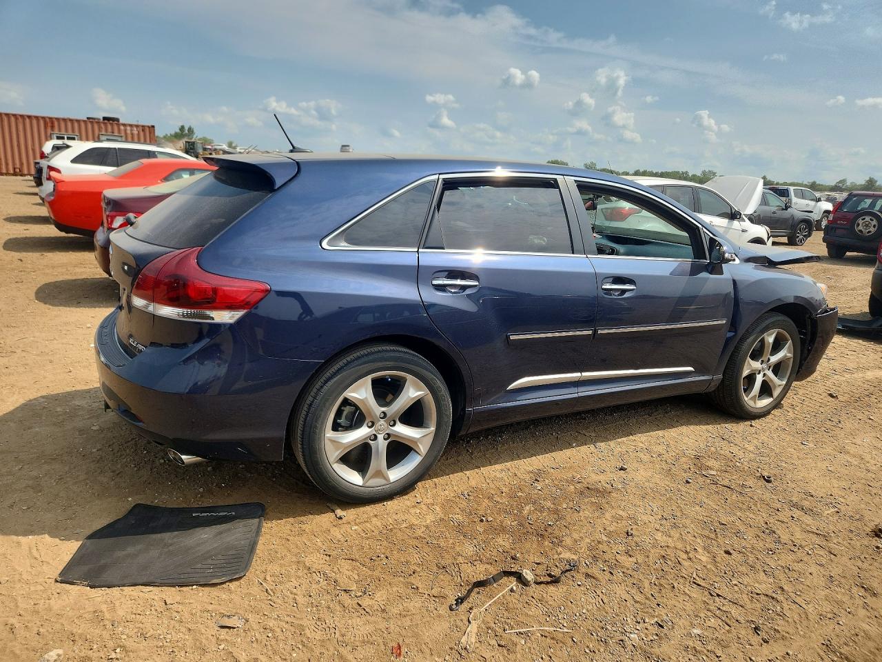 2015 Toyota Venza Xle Blue vin: 4T3BK3BB4FU116017