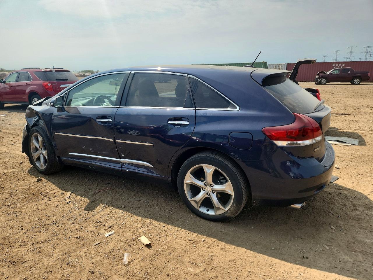 2015 Toyota Venza Xle Blue vin: 4T3BK3BB4FU116017