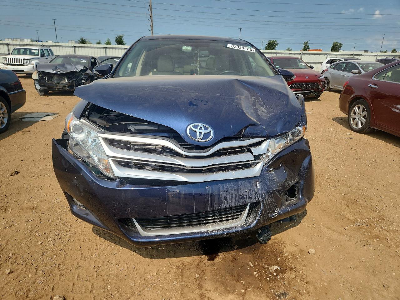 2015 Toyota Venza Xle Blue vin: 4T3BK3BB4FU116017