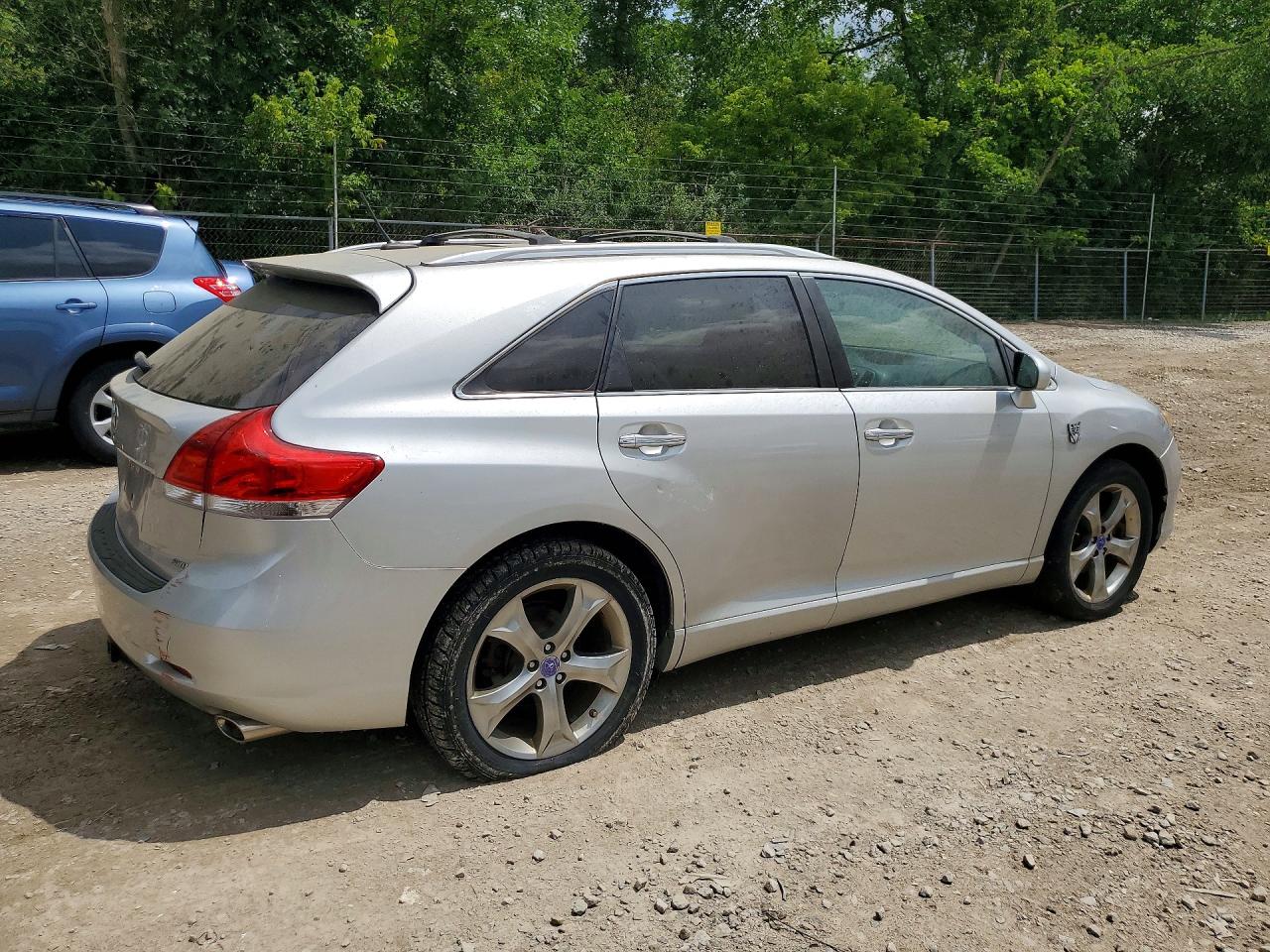 2010 Toyota Venza Awd V6 Silver vin: 4T3BK3BB5AU037691