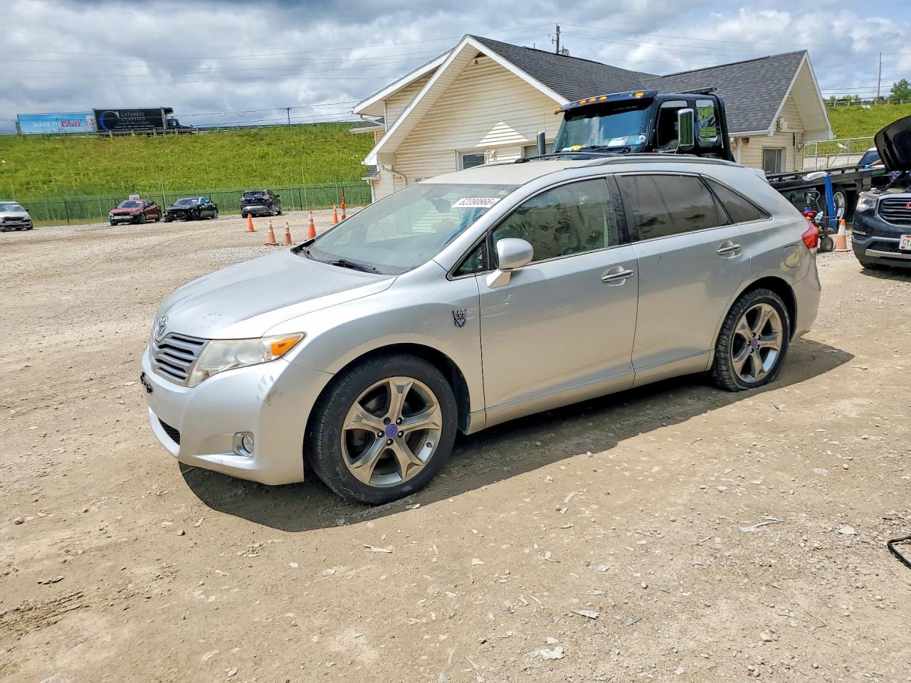 2010 Toyota Venza Awd V6 Silver vin: 4T3BK3BB5AU037691