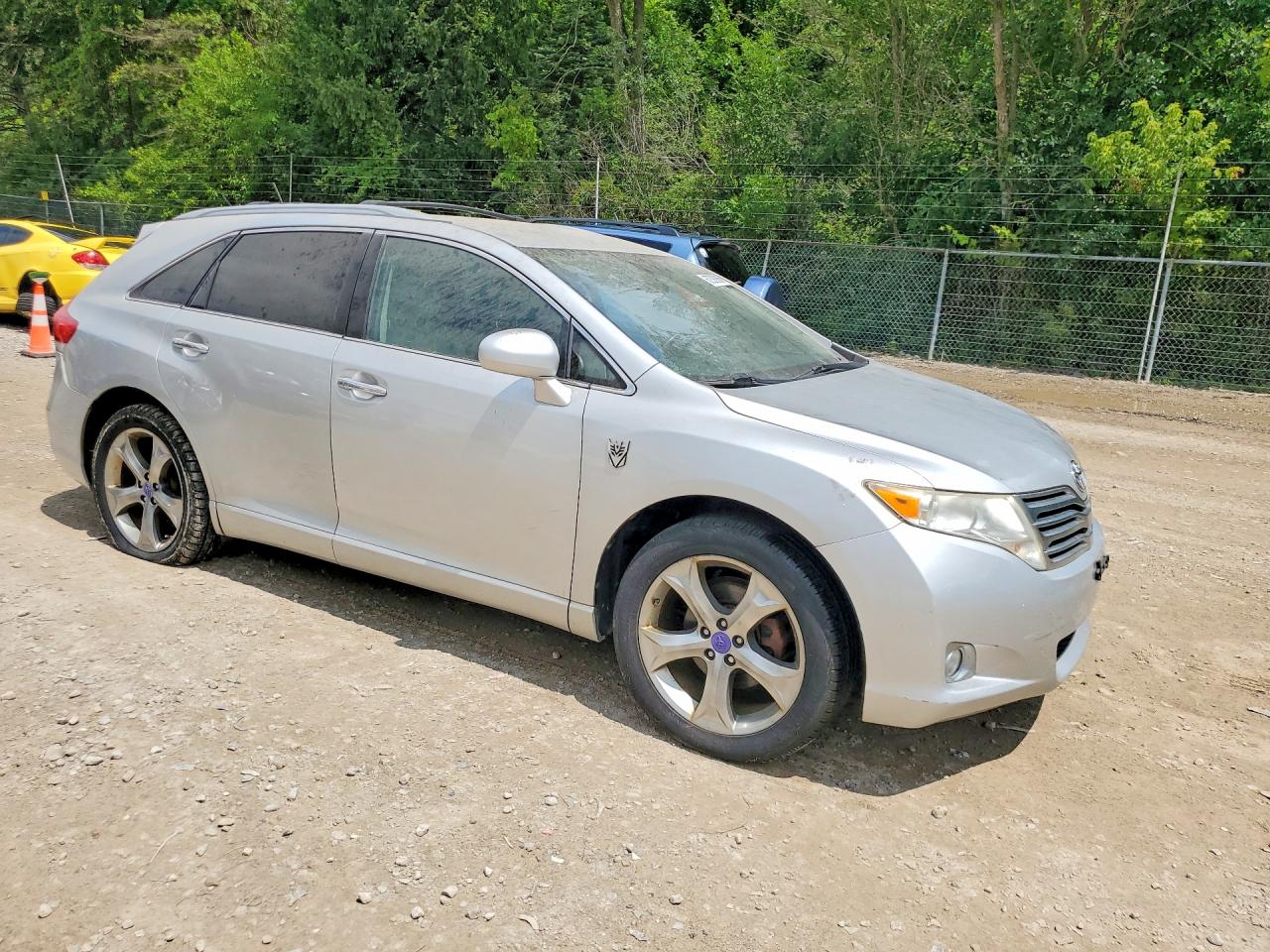 2010 Toyota Venza Awd V6 Silver vin: 4T3BK3BB5AU037691