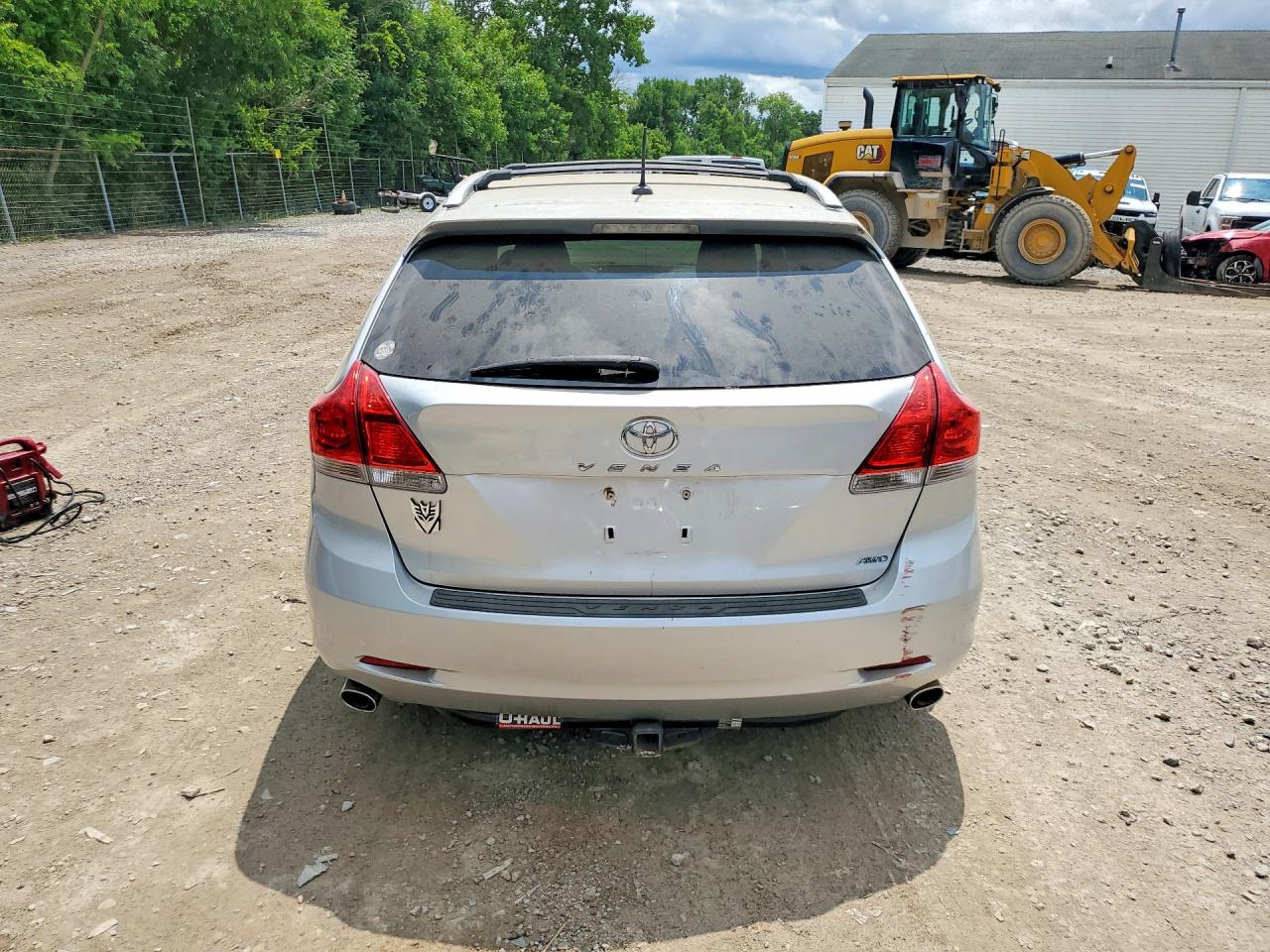 2010 Toyota Venza Awd V6 Silver vin: 4T3BK3BB5AU037691
