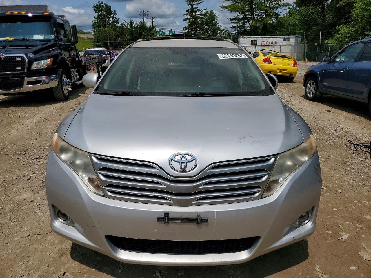 2010 Toyota Venza Awd V6 Silver vin: 4T3BK3BB5AU037691