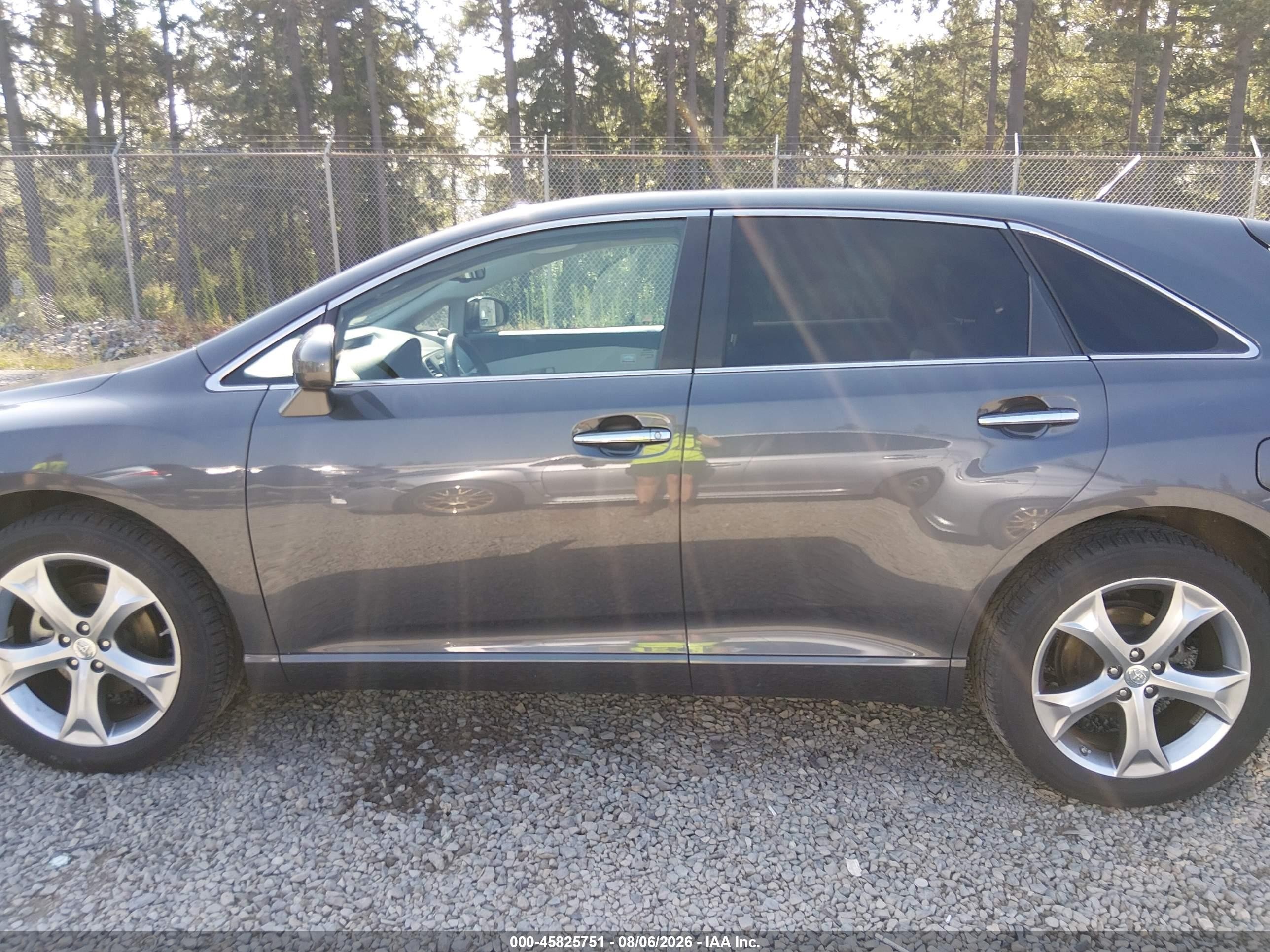 2011 Toyota Venza Base V6 Gray vin: 4T3BK3BB5BU062950