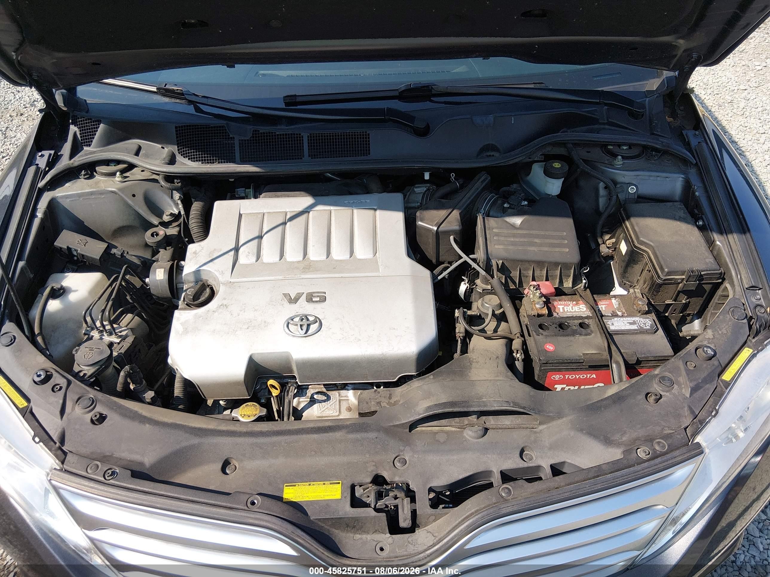 2011 Toyota Venza Base V6 Gray vin: 4T3BK3BB5BU062950