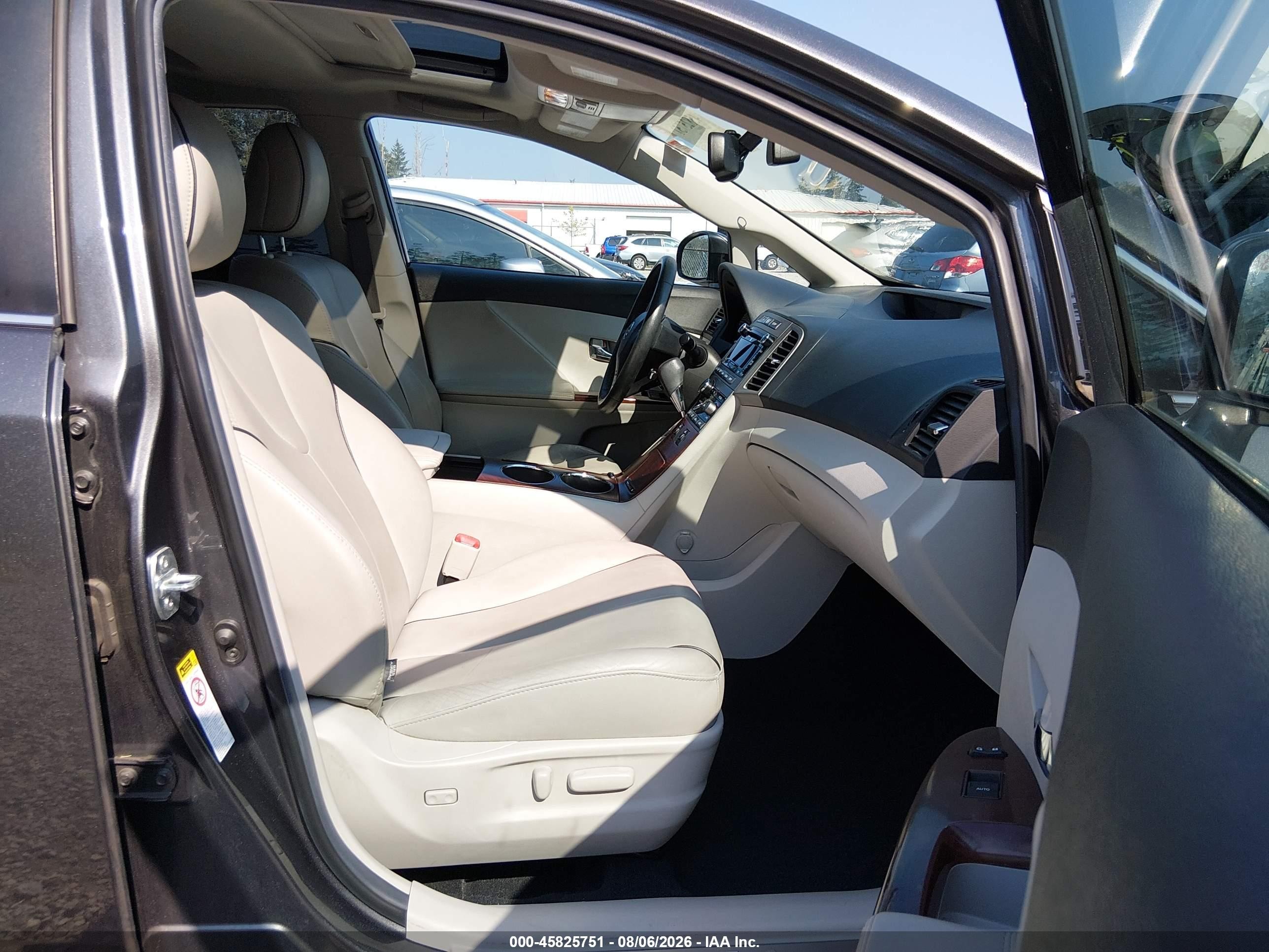 2011 Toyota Venza Base V6 Gray vin: 4T3BK3BB5BU062950