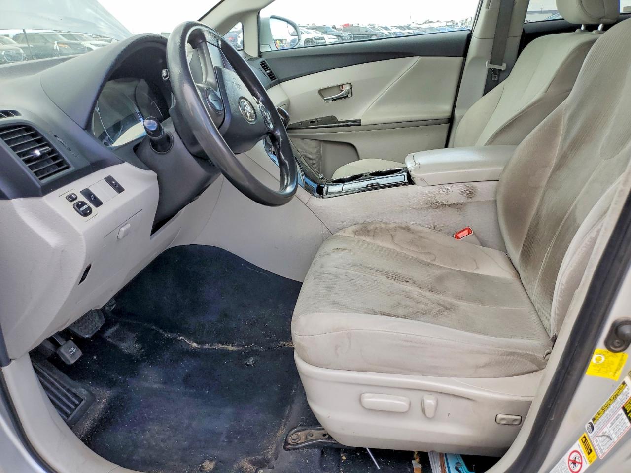 2013 Toyota Venza Le Silver vin: 4T3BK3BB5DU078763