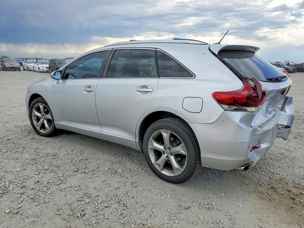 2013 Toyota Venza Le Silver vin: 4T3BK3BB5DU078763