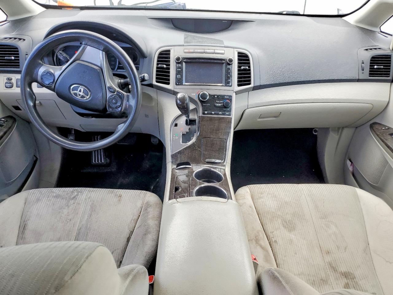 2013 Toyota Venza Le Silver vin: 4T3BK3BB5DU078763