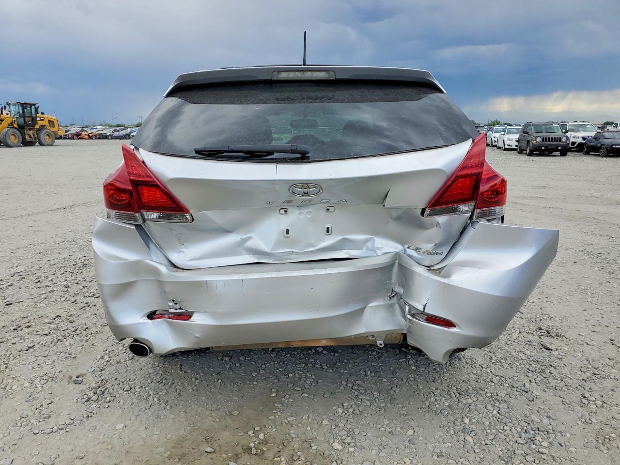 2013 Toyota Venza Le Silver vin: 4T3BK3BB5DU078763
