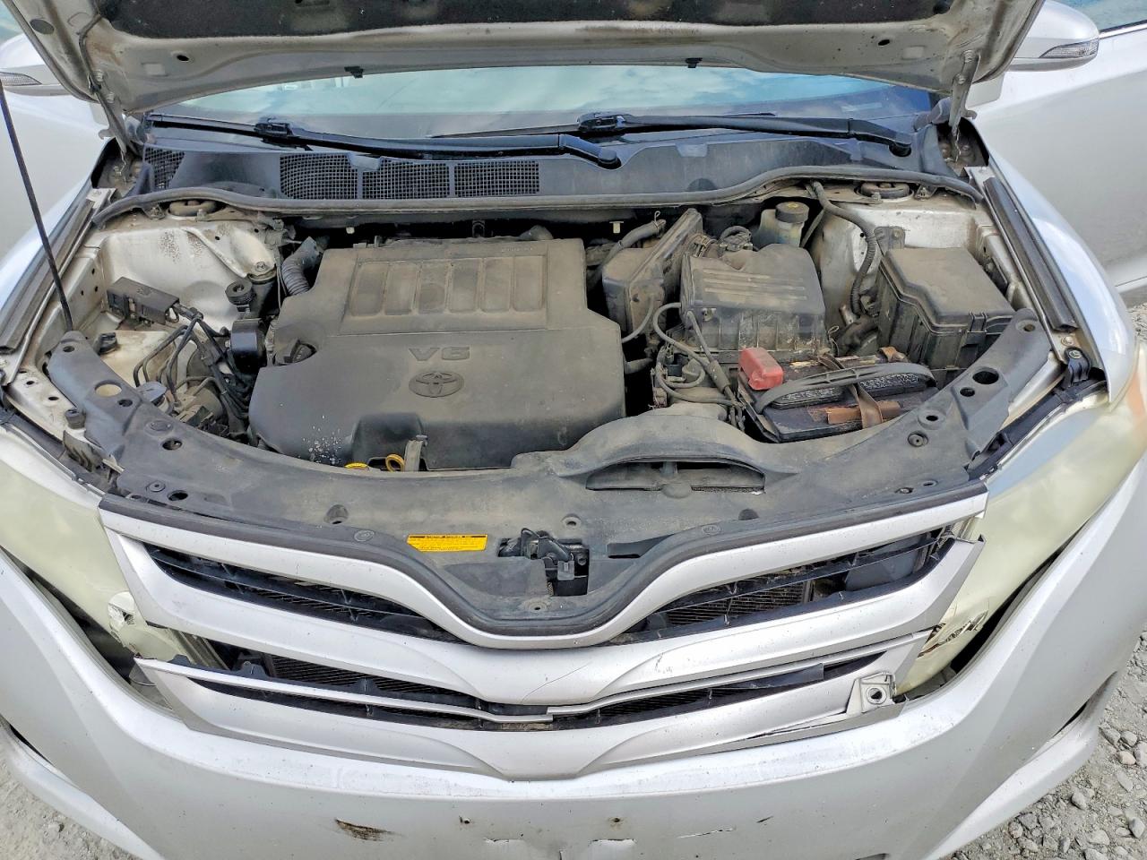 2013 Toyota Venza Le Silver vin: 4T3BK3BB5DU078763