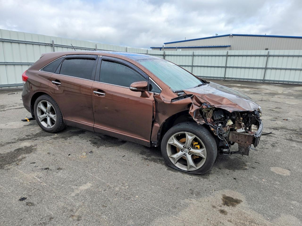 2014 Toyota Venza Limited Burgundy vin: 4T3BK3BB5EU098013