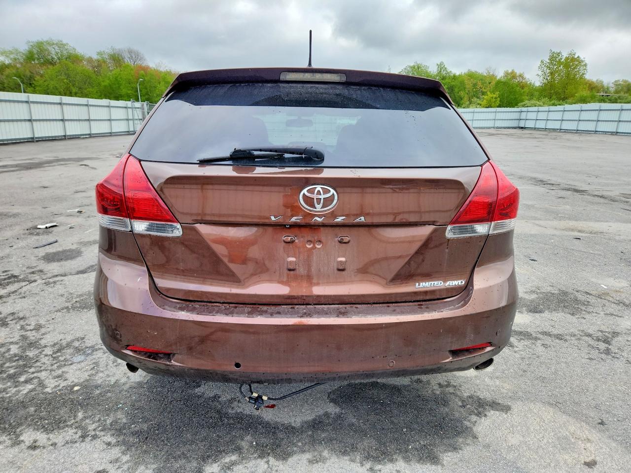 2014 Toyota Venza Limited Burgundy vin: 4T3BK3BB5EU098013