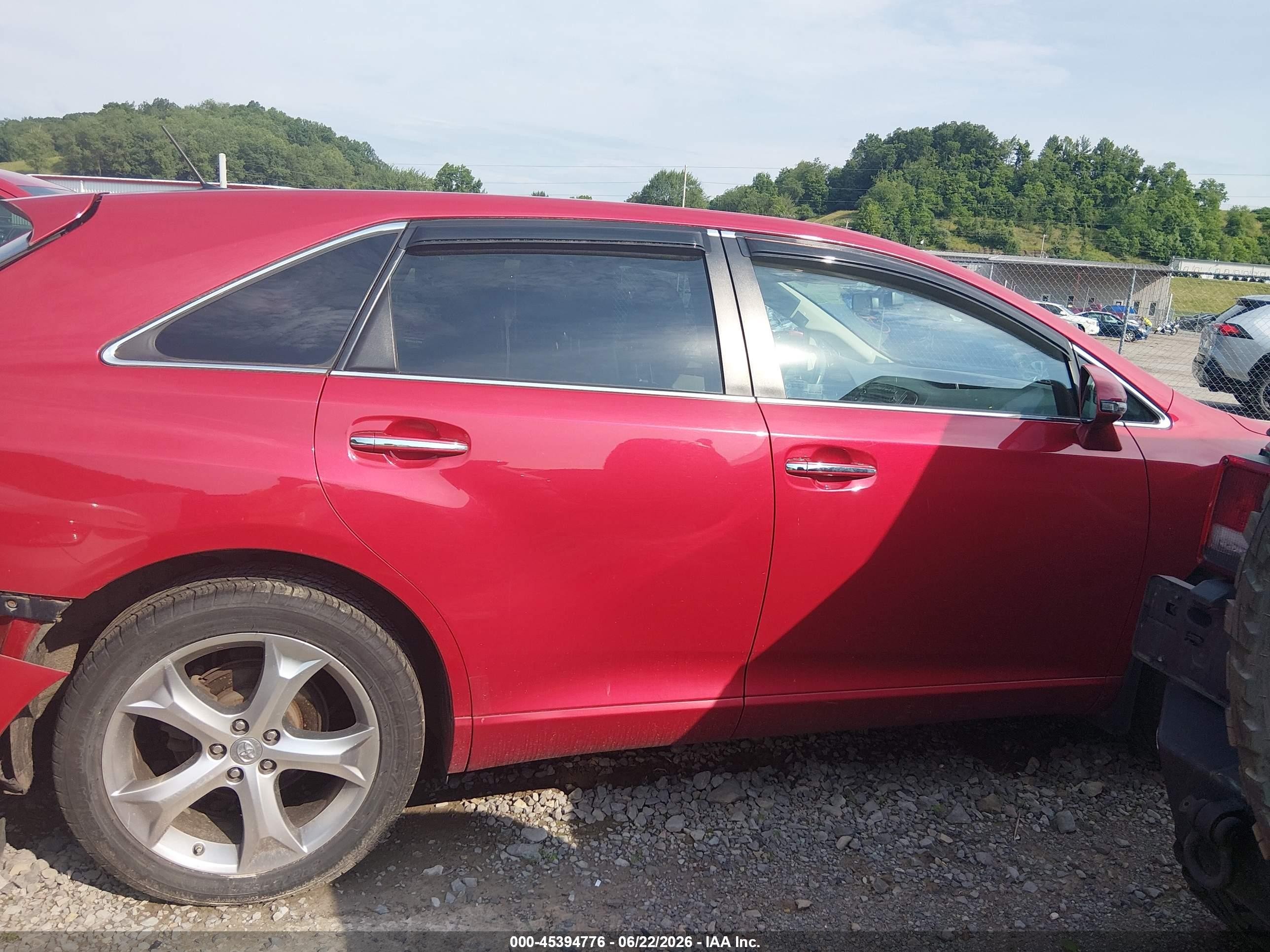 2015 Toyota Venza Limited V6 Red vin: 4T3BK3BB5FU109562