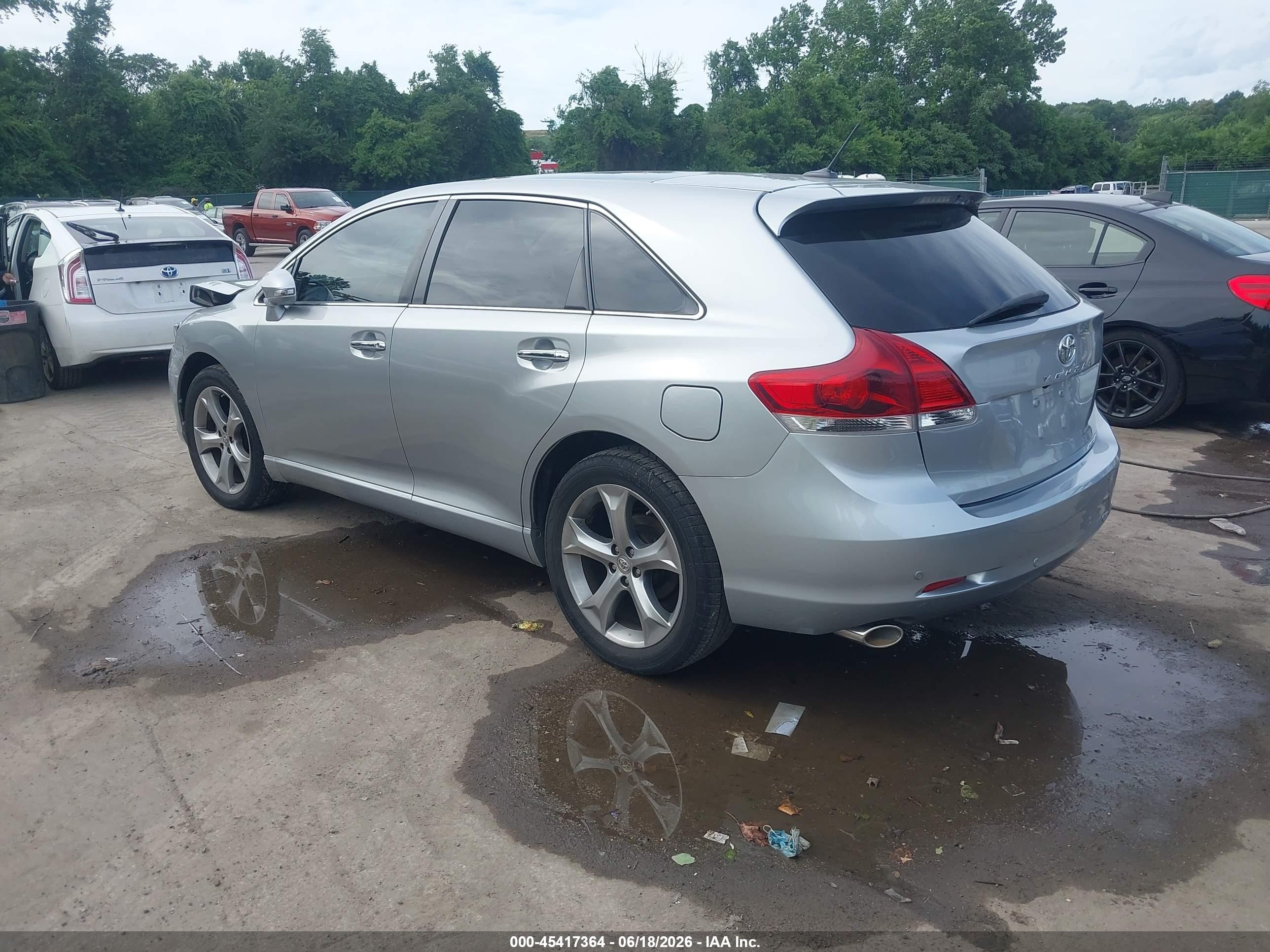 2015 Toyota Venza Limited V6 Silver vin: 4T3BK3BB5FU112705