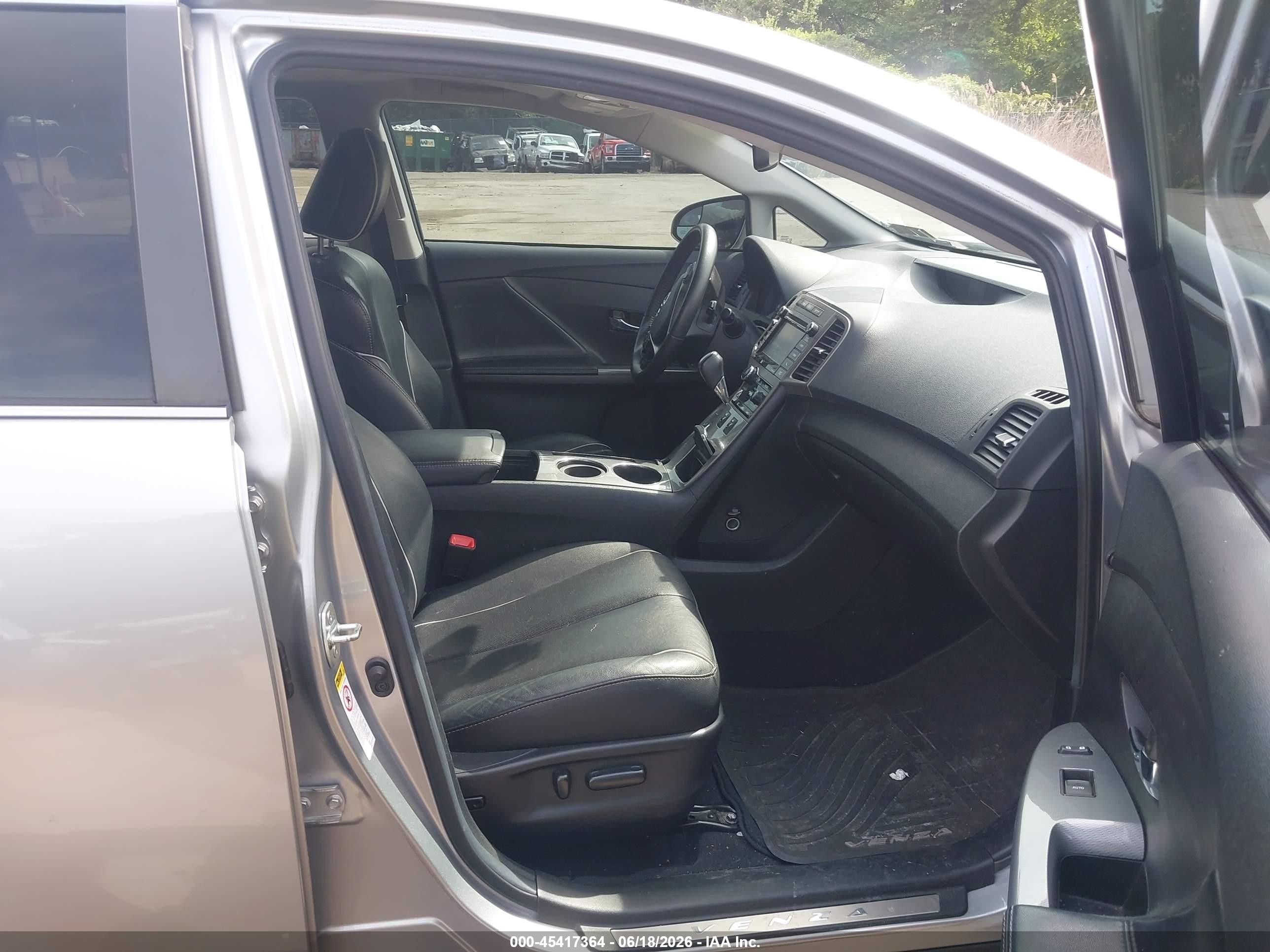 2015 Toyota Venza Limited V6 Silver vin: 4T3BK3BB5FU112705