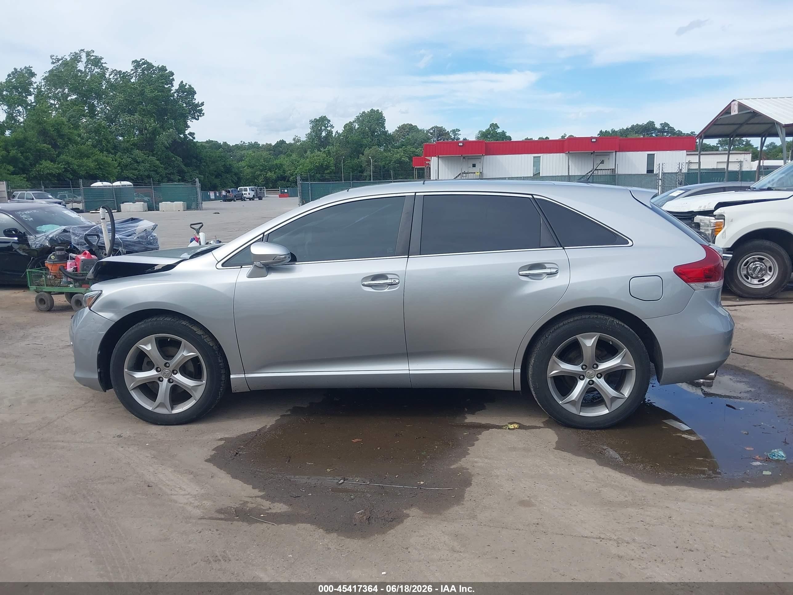 2015 Toyota Venza Limited V6 Silver vin: 4T3BK3BB5FU112705