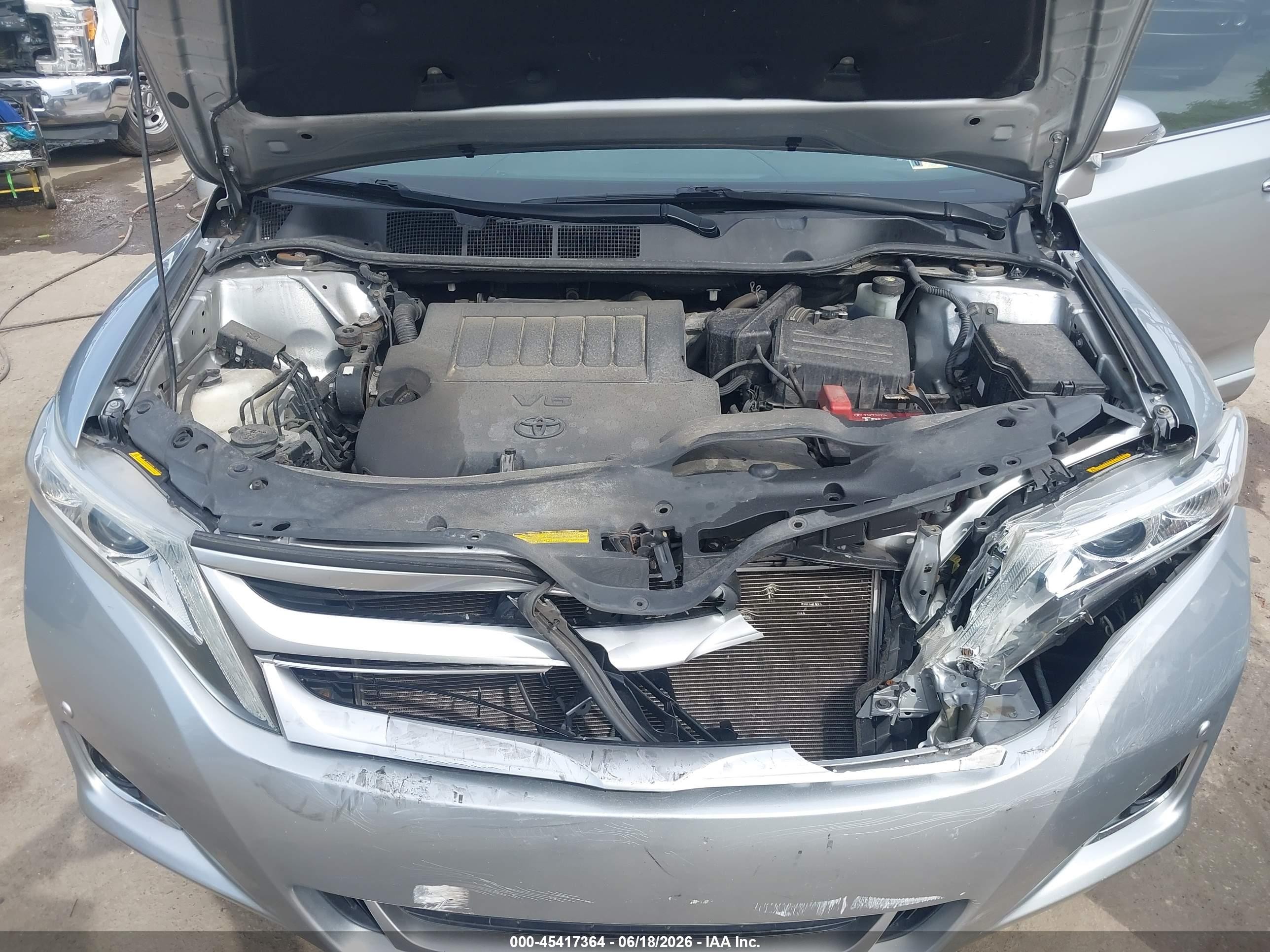 2015 Toyota Venza Limited V6 Silver vin: 4T3BK3BB5FU112705