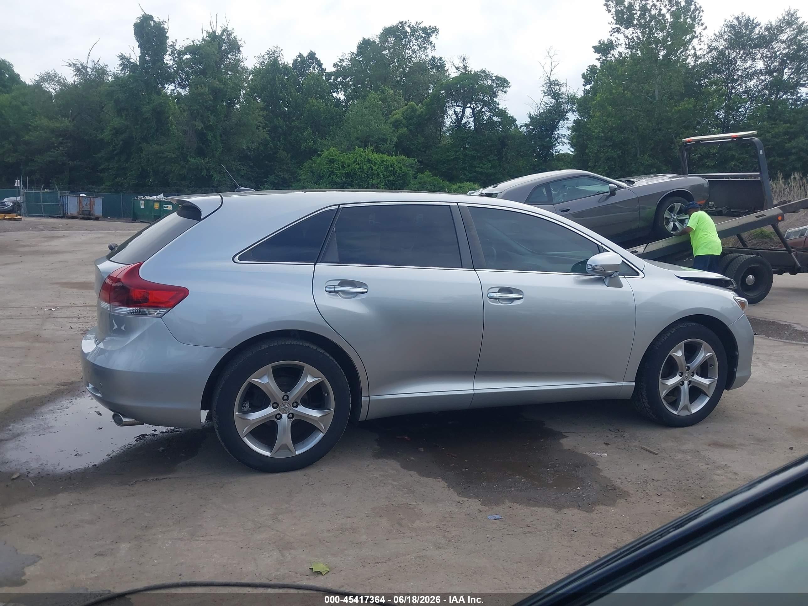 2015 Toyota Venza Limited V6 Silver vin: 4T3BK3BB5FU112705