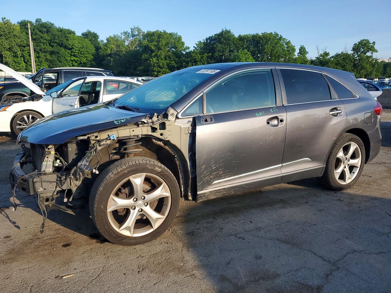 2015 Toyota Venza Limited Gray vin: 4T3BK3BB5FU115863