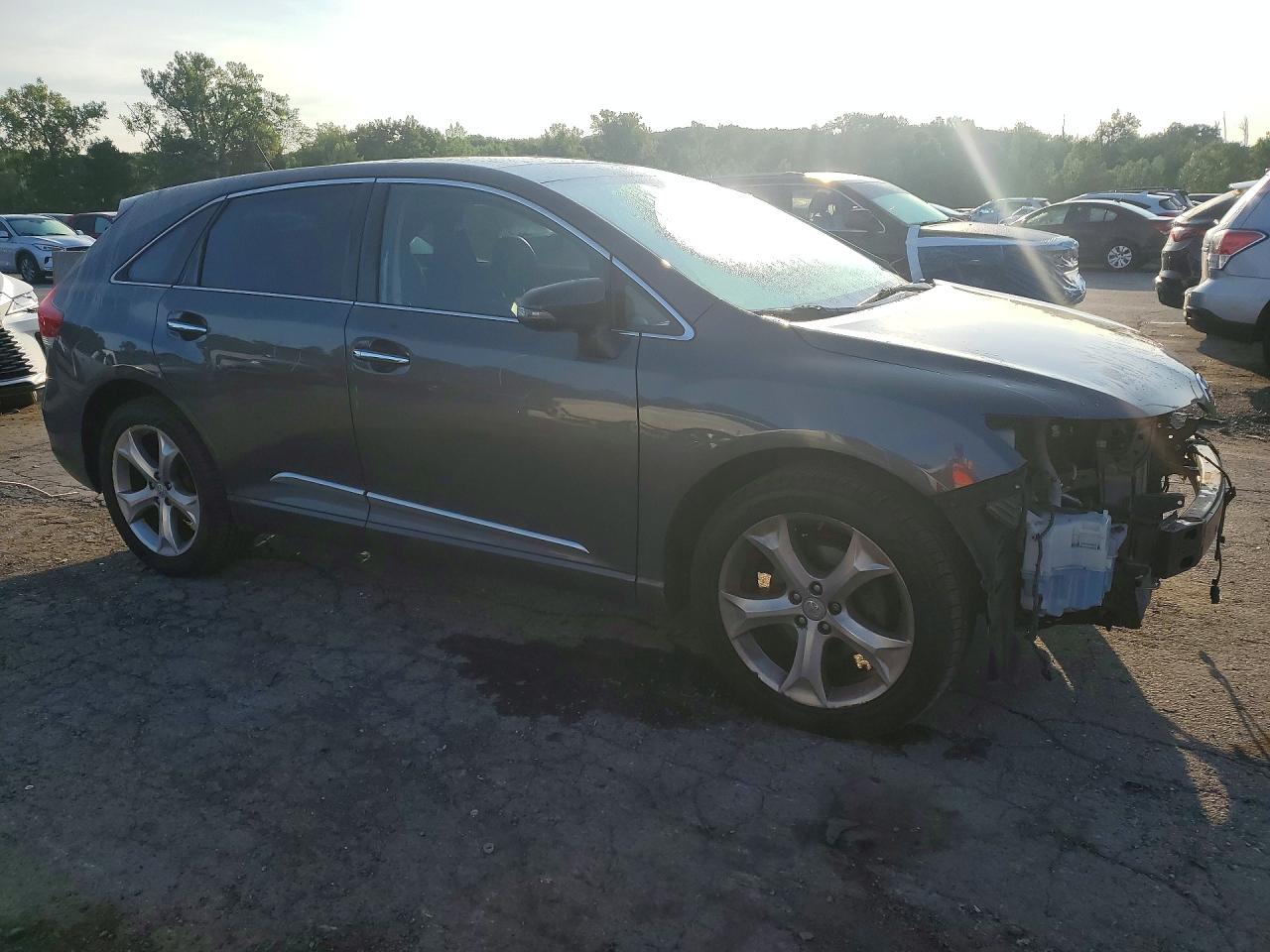 2015 Toyota Venza Limited Gray vin: 4T3BK3BB5FU115863