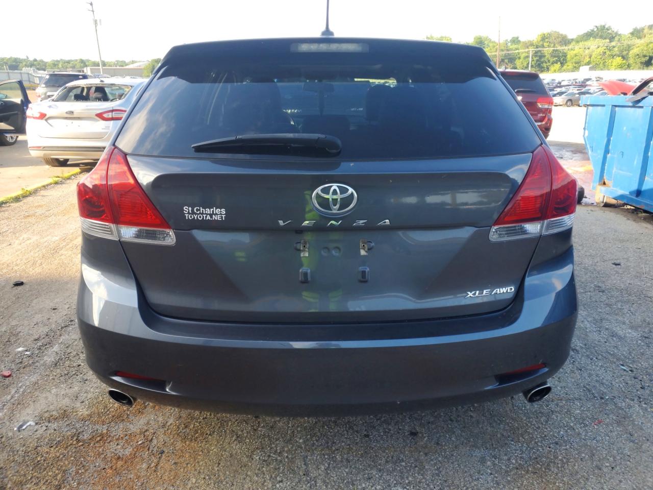 2015 Toyota Venza Xle Gray vin: 4T3BK3BB5FU117886