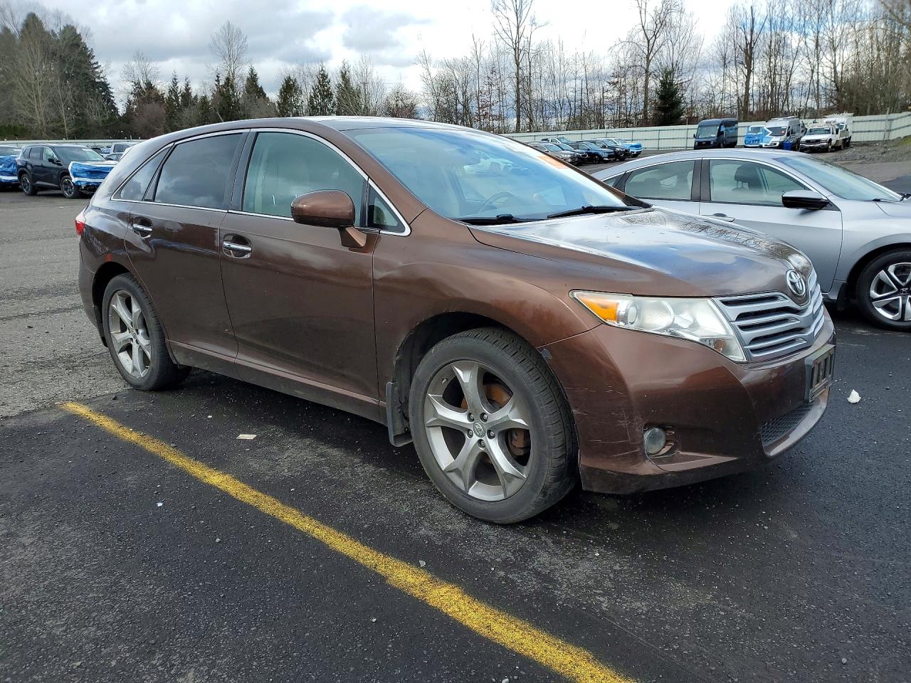 2010 Toyota Venza Коричневый vin: 4T3BK3BB6AU028854