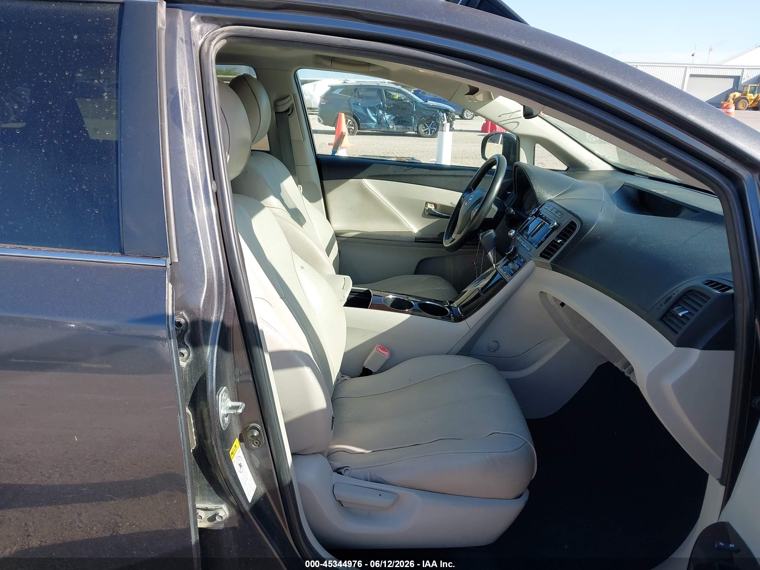 2010 Toyota Venza Base V6 Серый vin: 4T3BK3BB6AU036694