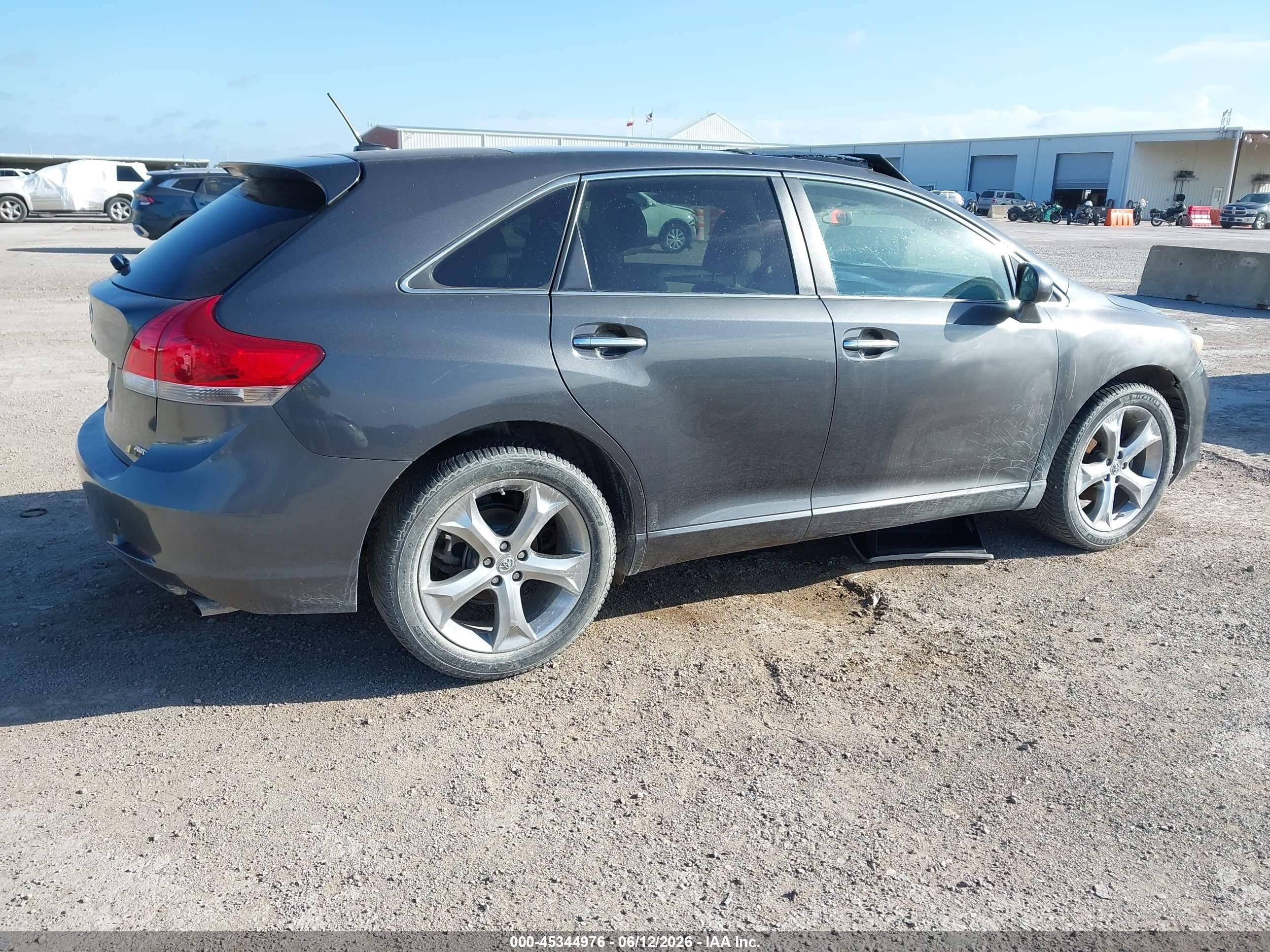 2010 Toyota Venza Base V6 Серый vin: 4T3BK3BB6AU036694