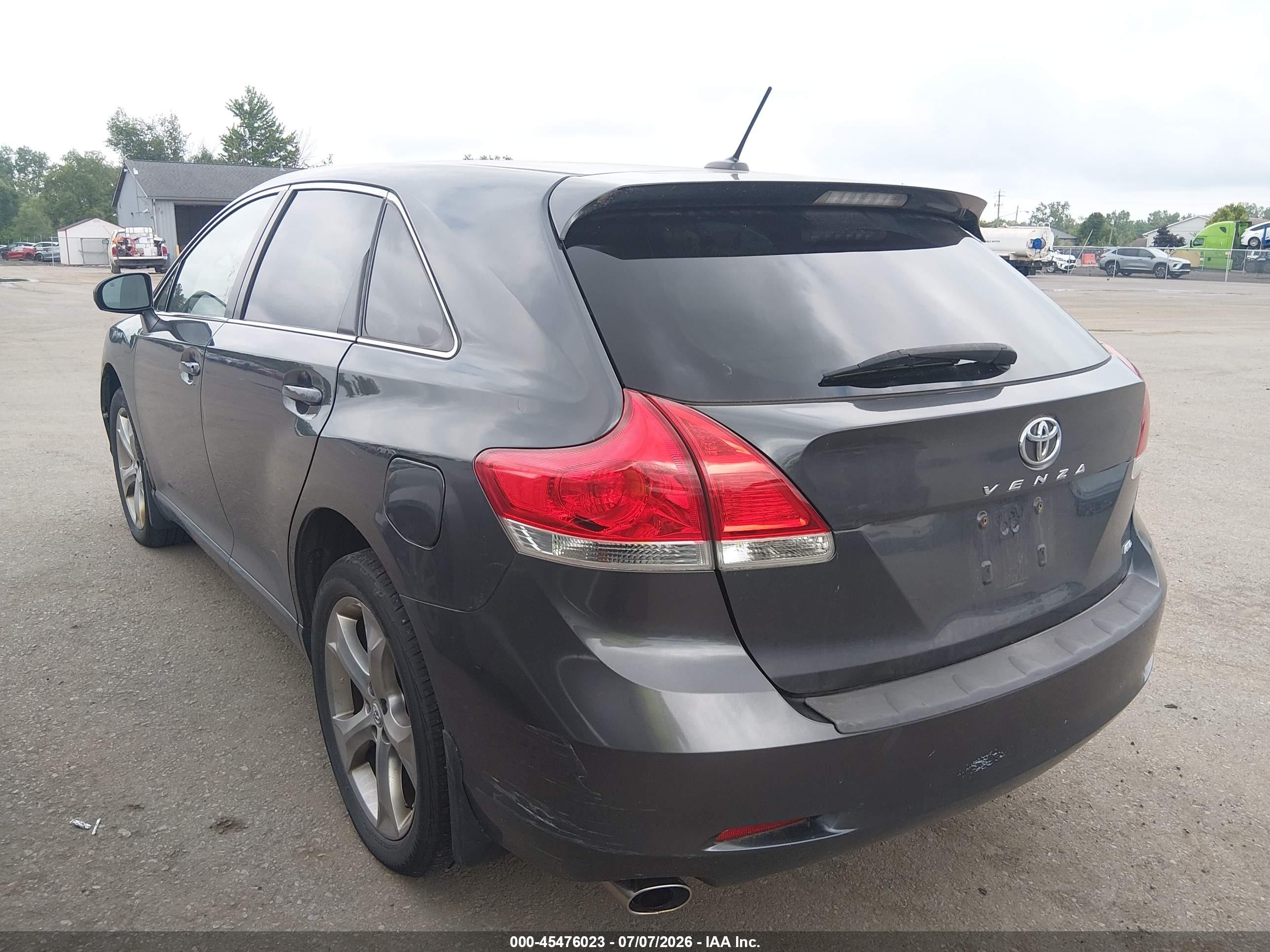 2010 Toyota Venza Base V6 Gray vin: 4T3BK3BB6AU038400