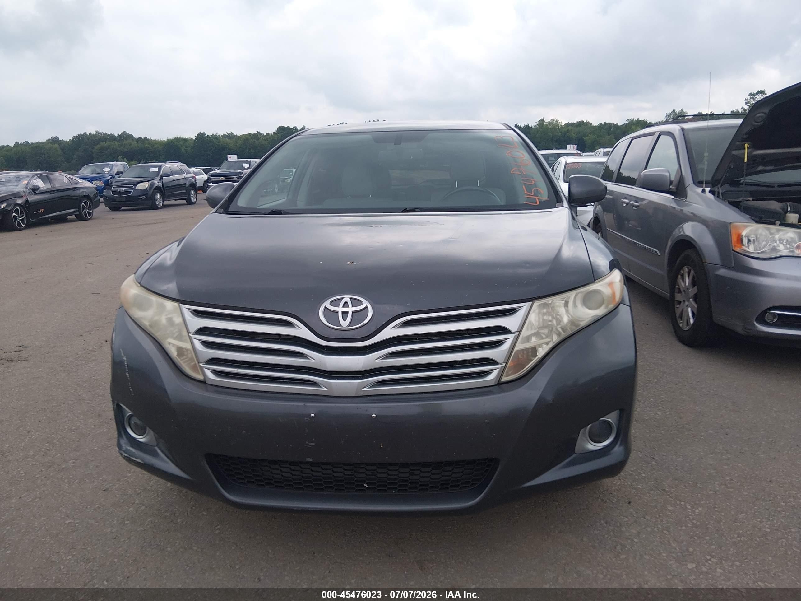 2010 Toyota Venza Base V6 Gray vin: 4T3BK3BB6AU038400