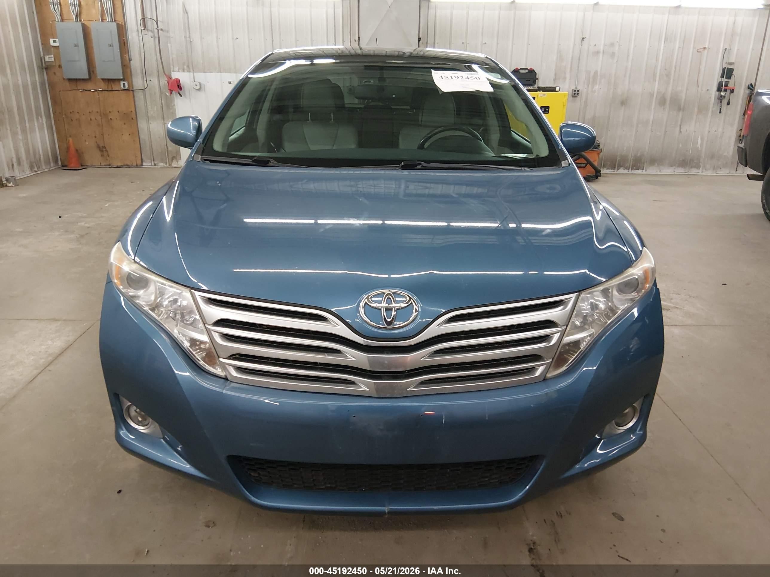 2011 Toyota Venza Base V6 Blue vin: 4T3BK3BB6BU046594