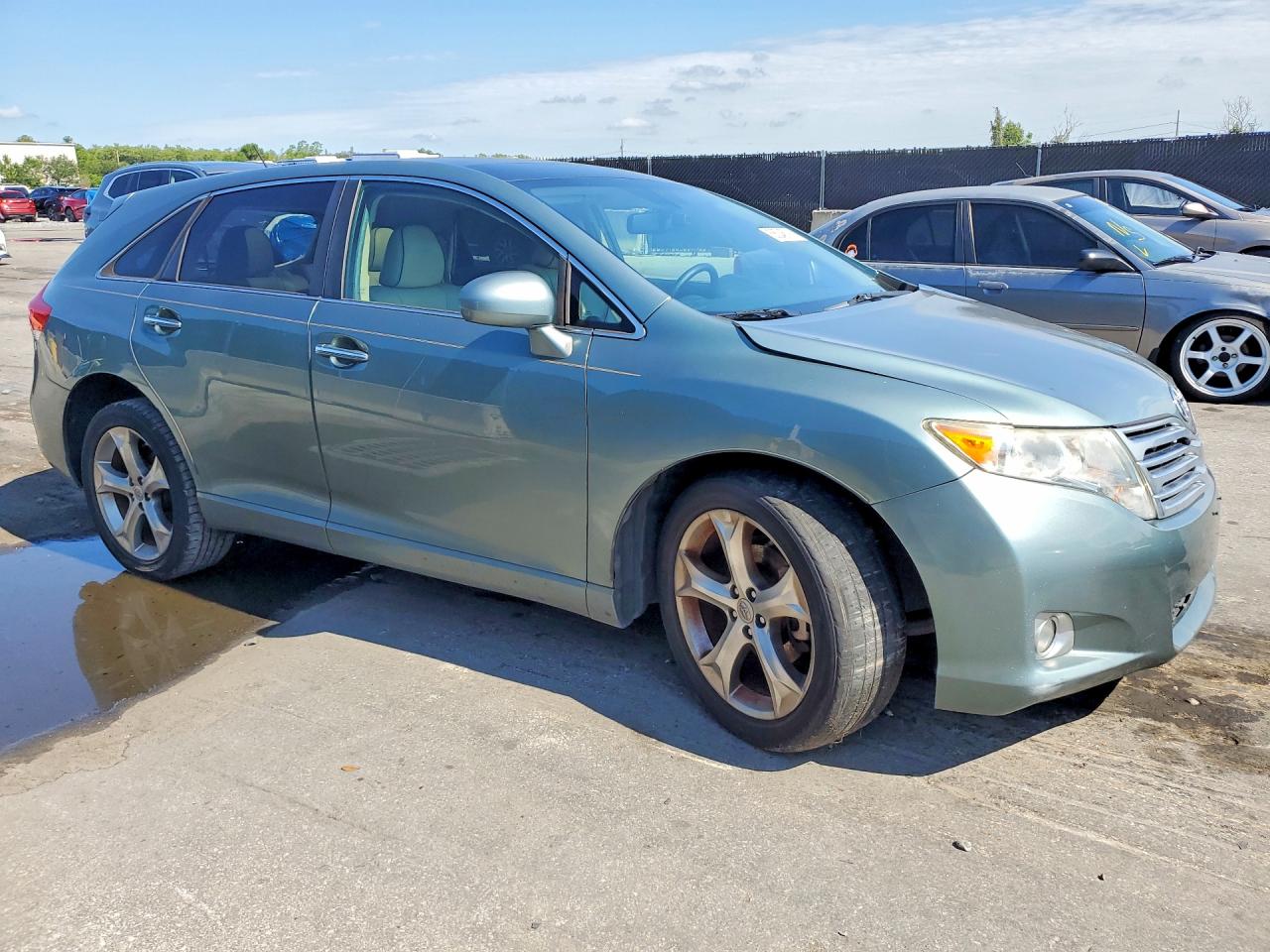 2011 Toyota Venza Awd V6 Green vin: 4T3BK3BB6BU050077