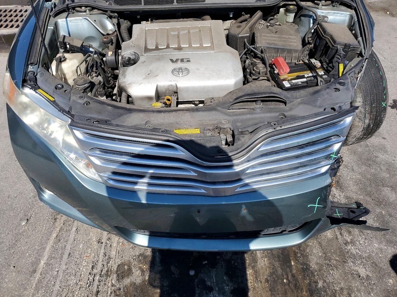 2011 Toyota Venza Awd V6 Green vin: 4T3BK3BB6BU050077