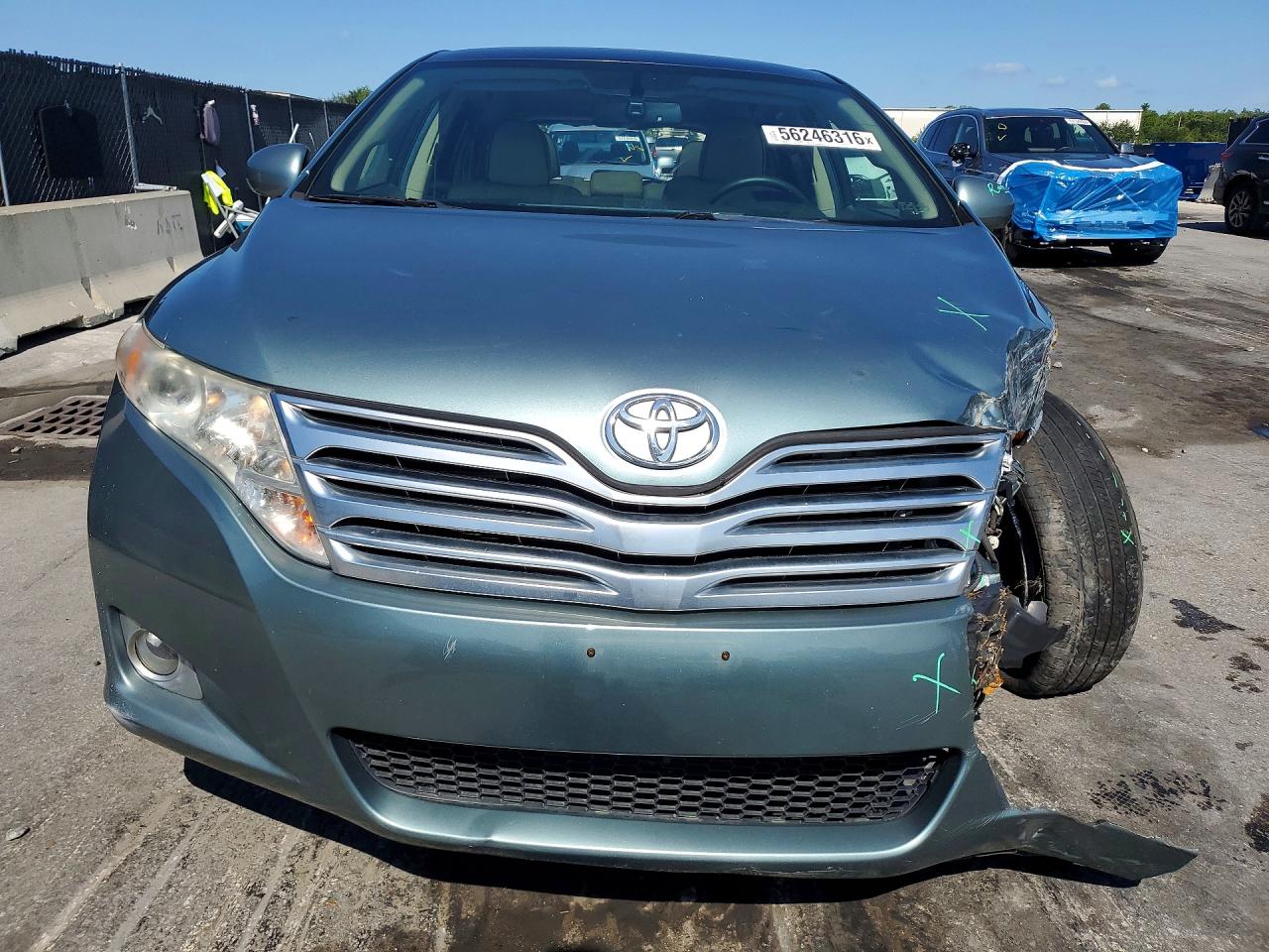2011 Toyota Venza Awd V6 Green vin: 4T3BK3BB6BU050077