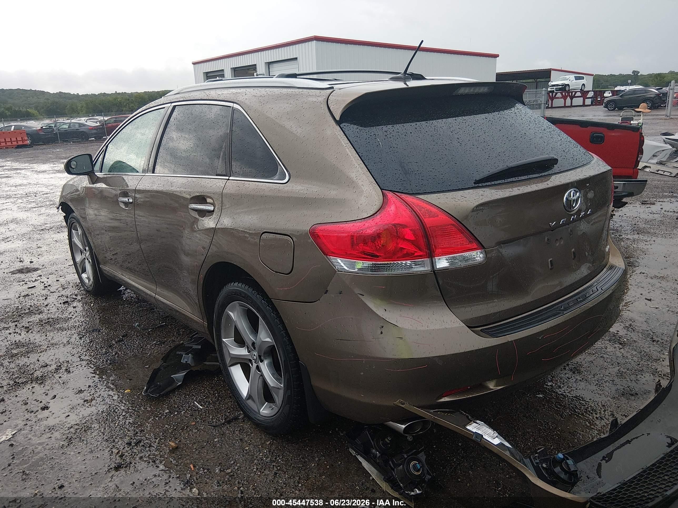 2011 Toyota Venza Base V6 Brown vin: 4T3BK3BB6BU050290